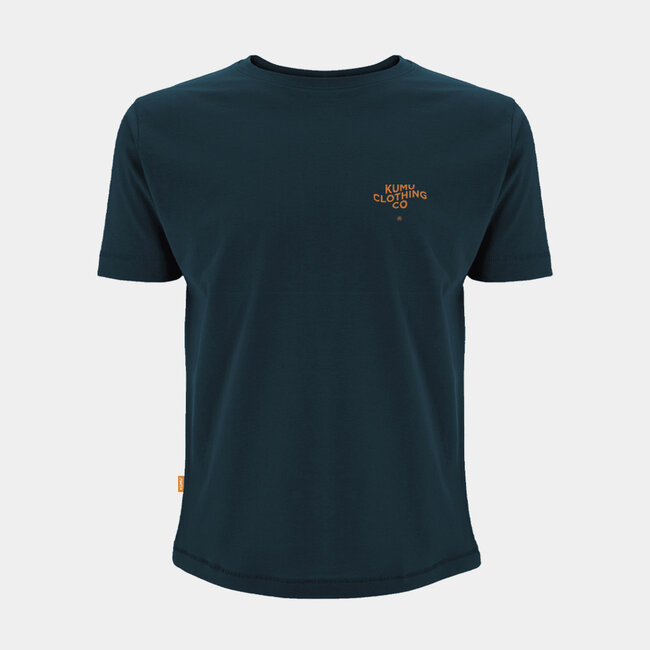 Kumu T-shirt Ripples - Bleu foncé - Keyline Design - T-shirt