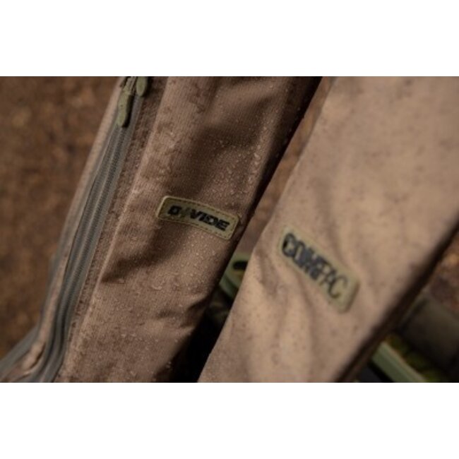 Korda Compac 3 Rod Divide Holdall - 13 pieds - Imperméable - Sac pour cannes à pêche