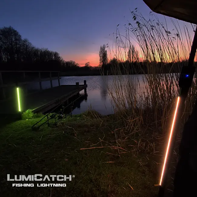 LumiCatch Éclairage intelligent - Powerbank - Contrôlé par application - Adapté à l'extérieur - Kit avec LumiBag gratuit