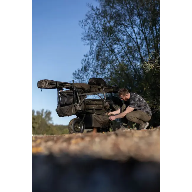 Carp Porter Roamer Carp Porter - Vert - Réglable - Chariot de transport pour les pêcheurs de carpes