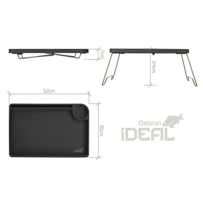 Delphin Idéal - Table pliante pour Biwy