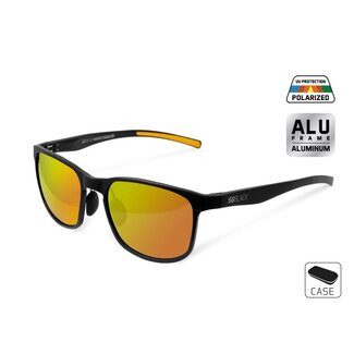 Delphin SG Black - Verres orange - Lunettes de soleil polarisantes