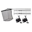 JRC Rova Carp LT 2-Rod Combo - 2 cannes, 2 moulinets + épuisette