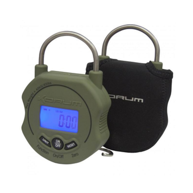 Korum Balance numérique avec housse en néoprène