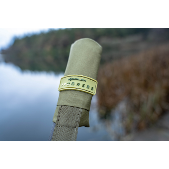 Korum Progress - Embout élastique et protection pour les fesses