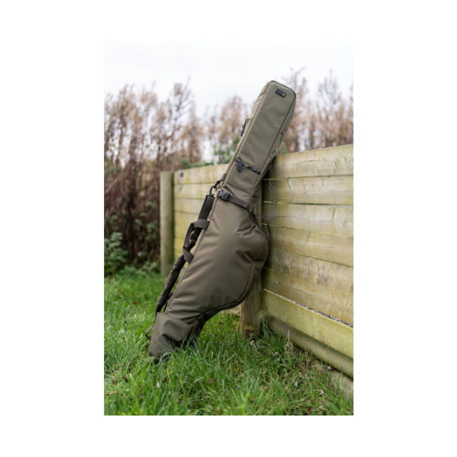 Avid Carp Acier inoxydable - 10 pieds - Sac de transport rétractable à 2 tiges