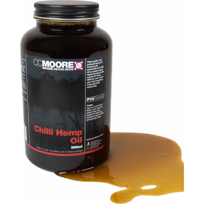 CC Moore Huile de chanvre au piment - 500 ml