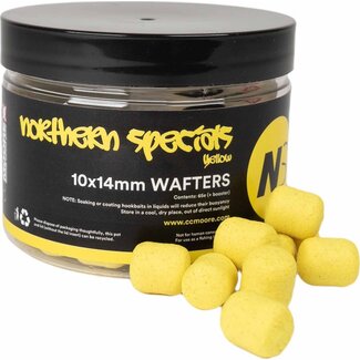 CC Moore NS1 Dumbell Wafters - Jaune - 10 x 14 mm