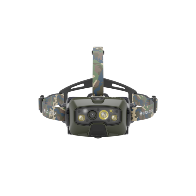 Ledlenser Lampe frontale HF8R - Édition Camo - Core - RGB