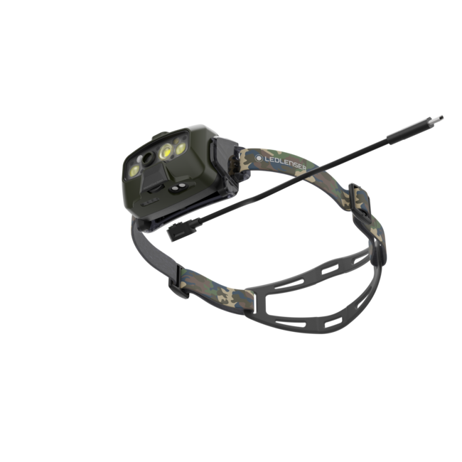 Ledlenser Lampe frontale HF8R - Édition Camo - Core - RGB