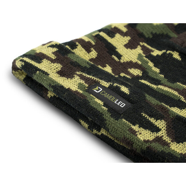 Delphin CamouLED – Bonnet d'hiver – Lumière LED – Bonnet d'hiver