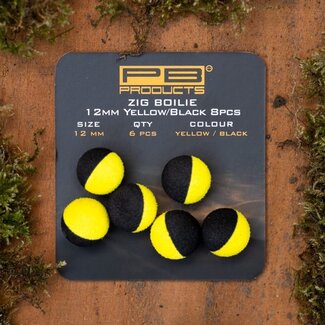 PB Products Zig Boilie - Jaune/Noir