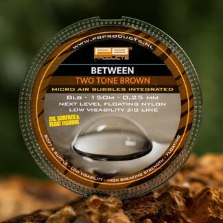 PB Products Entre Zig Line - 0,25 mm - 150 m - Deux tons marron