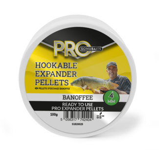 Sonubaits Hookable Expander Pellets - 4 mm - 100 g