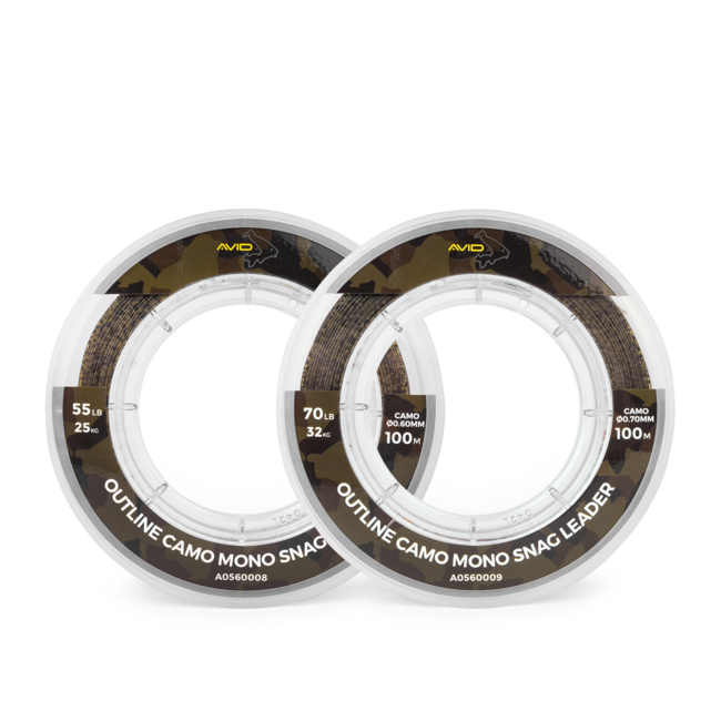 Avid Carp Outline Camo - Bas de ligne - 0,70 mm - 100 m