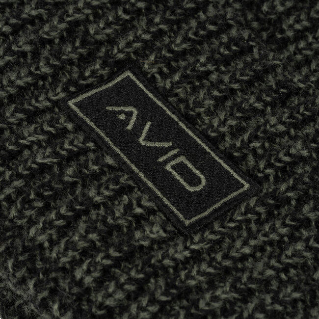 Avid Carp Bonnet en maille marl - Vert