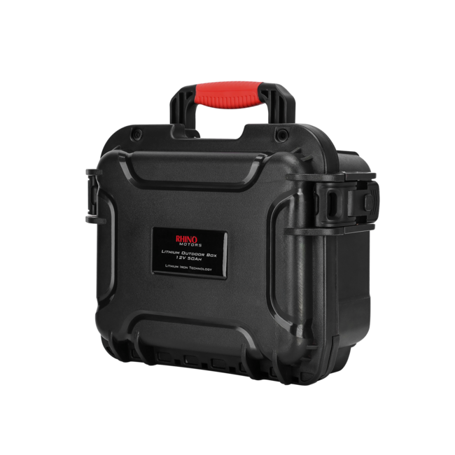 Rhino Motors Lithium Outdoor Box 12V - 50Ah