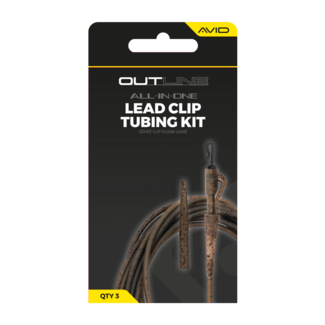Avid Carp Outline - Kit de tubes pour clips de plomb