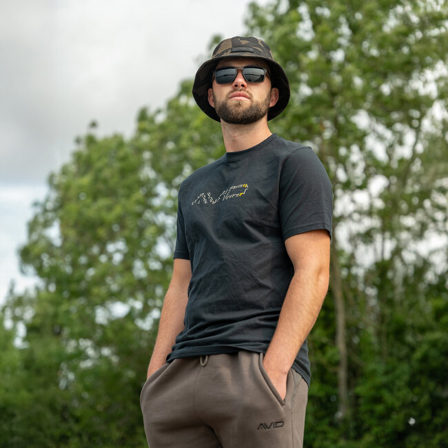 Avid Carp T-shirt Compound - Noir
