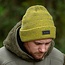 Avid Carp Bonnet en maille marron - Jaune