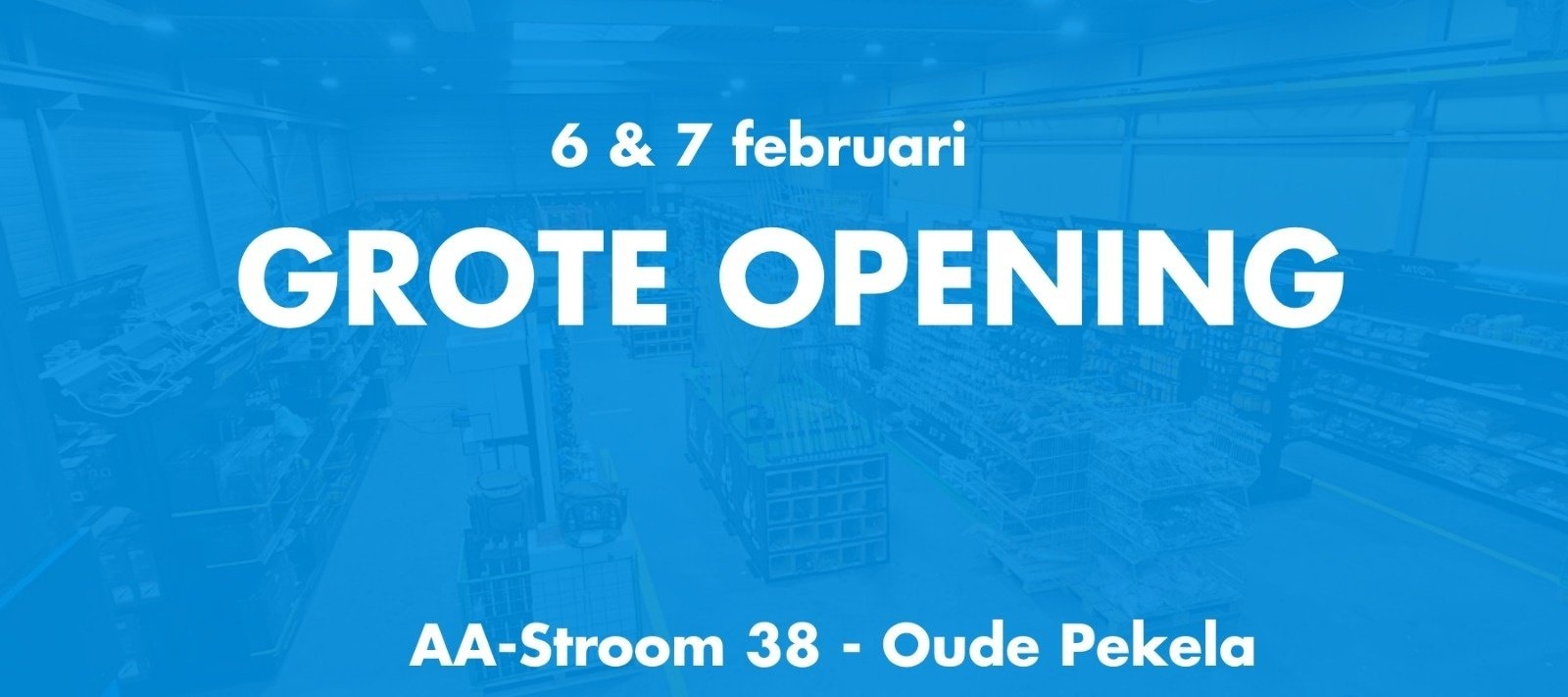 Ouverture du magasin