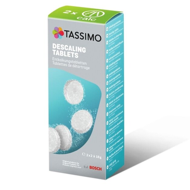 BOSCH TASSIMO Ontkalkingstabletten - 4 stuks