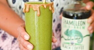 St. Patrick’s Day Coffee Smoothie