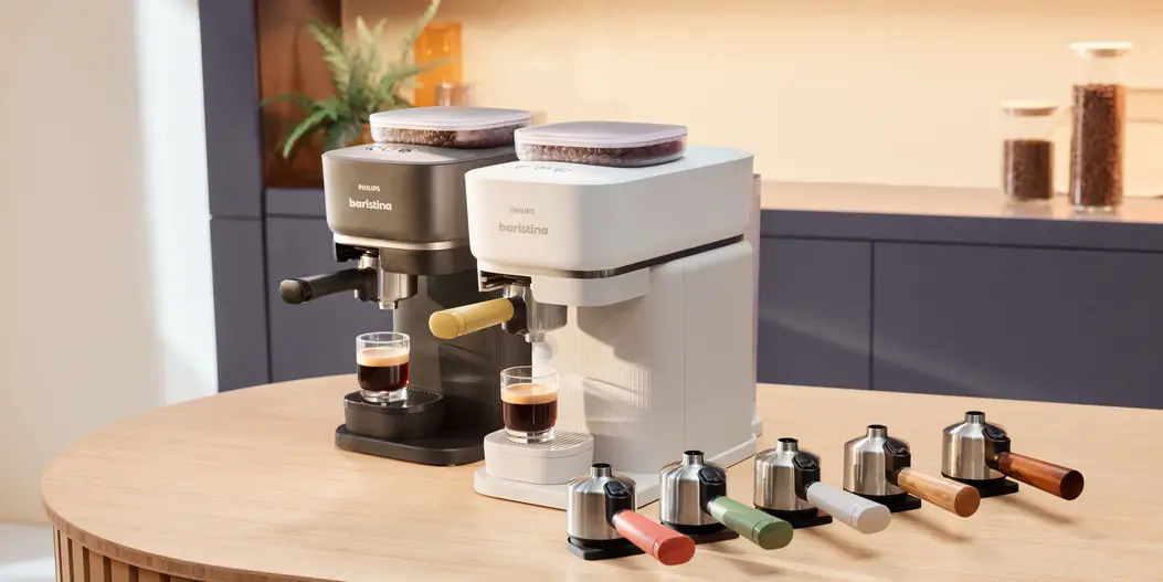 Ontdek de nieuwe Philips Baristina: een heerlijke espresso bij je thuis in een swipe