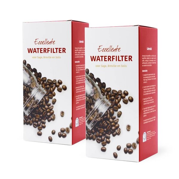 Waterfilters voor SAGE BES008 - 2 stuks