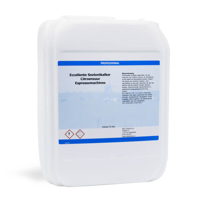 Snelontkalker Jerrycan 10 liter - Highly Concentrated, 100x ontkalken
