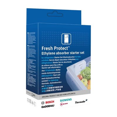 Fresh Protect Ethylene absorber starter set voor koelkasten - houdt groente en fruit langer vers