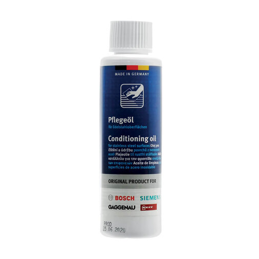 SIEMENS - BOSCH Onderhoudsolie voor RVS oppervlakken - 100ml