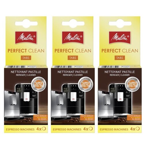 MELITTA Reinigingstabletten - 12 Perfect Clean Tabs - voor 1 jaar reinigen