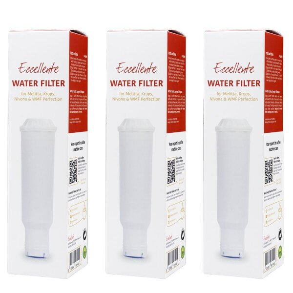 Voordeelset van 3 waterfilters geschikt voor Krups F088