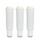 Voordeelset van 3 waterfilters geschikt voor Melitta Pro Aqua