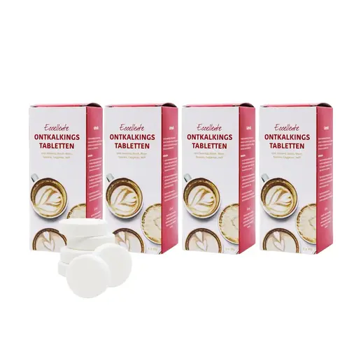 ECCELLENTE Koffiemachine ontkalkingstabletten - 24 stuks à 18 gram