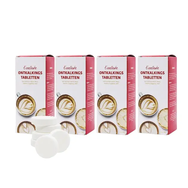 ECCELLENTE Koffiemachine ontkalkingstabletten - 24 stuks à 18 gram