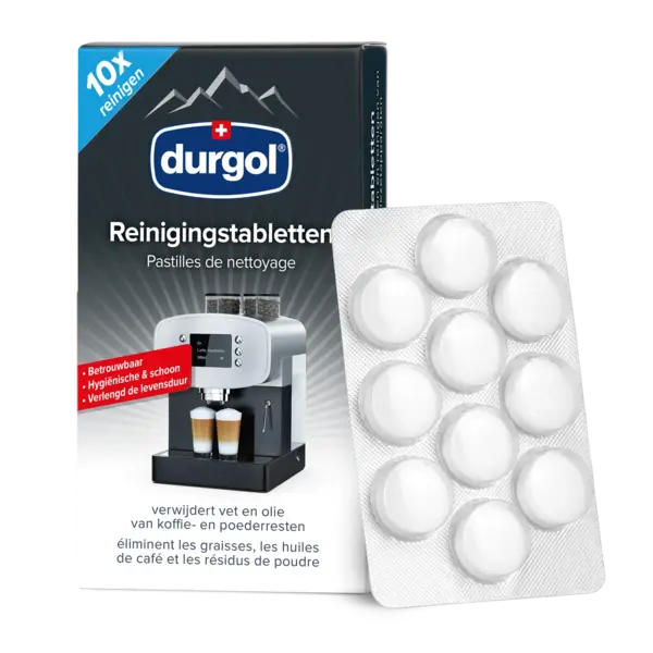 Reinigingstabletten voor koffiemachines - 10 stuks