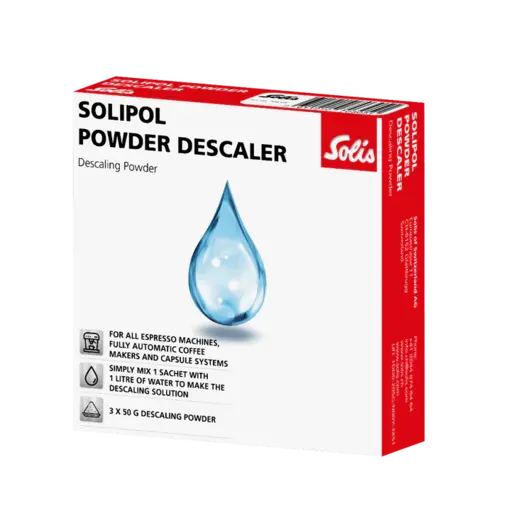 SOLIS Ontkalkingspoeder voor koffiemachines - 3 x50 gr