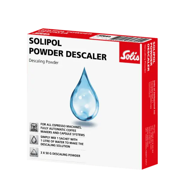 SOLIS Ontkalkingspoeder voor koffiemachines - 3 x50 gr