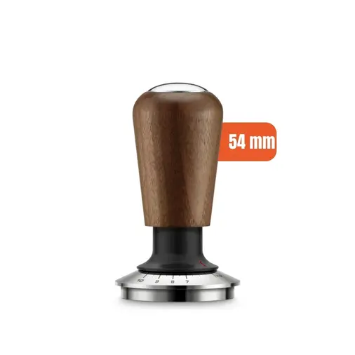 SAGE the Force Gauge Tamper - Walnoot - 54mm Portafilters - SEA202WLW