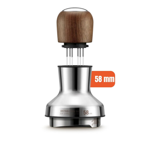 the Distribution Duo - geschikt voor 58mm portafilter