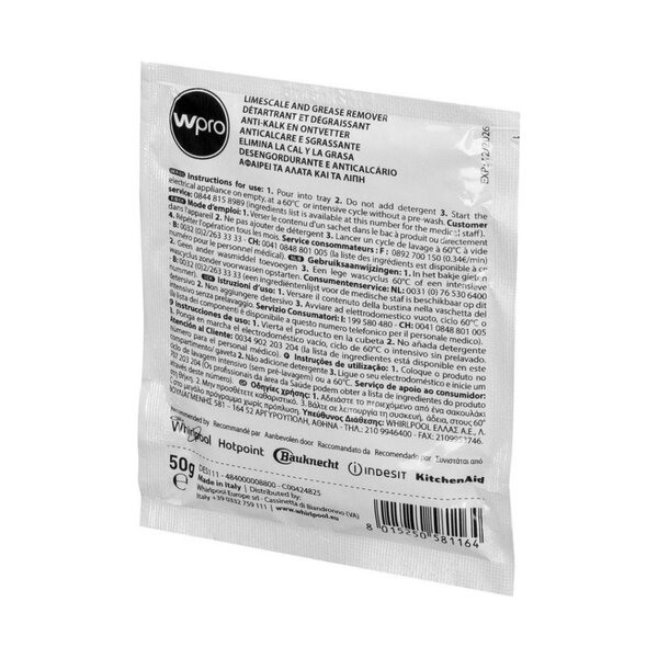 Anti-kalk en ontvetter 12x50 g | DES131