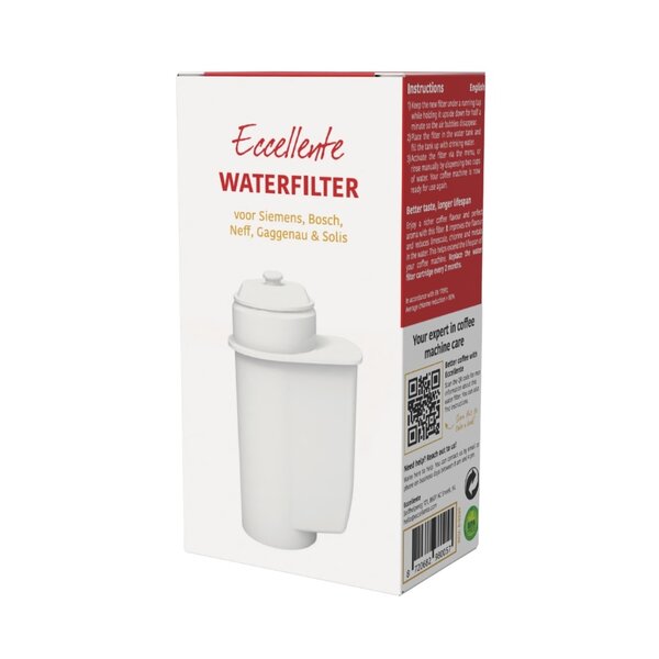 Waterfilter compatibel met Solis Perfetta 1170 en 1019