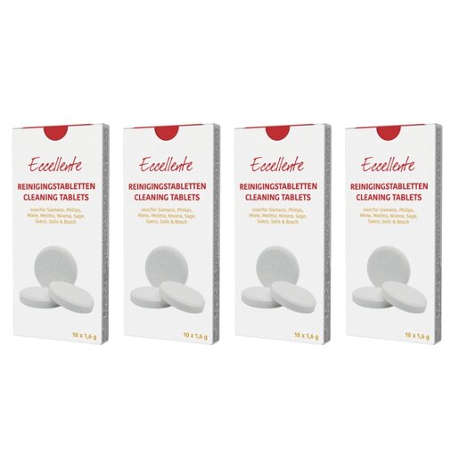 ECCELLENTE Koffiemachine reinigingstabletten - 40 stuks
