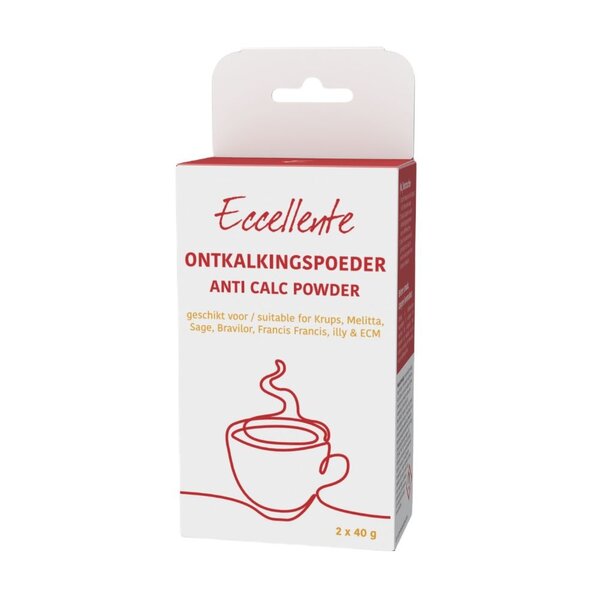 Anticalc Ontkalkingspoeder voor Krups - 2x 40 gram