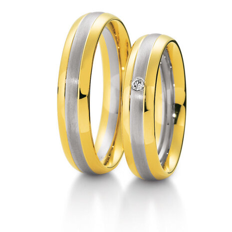 Breuning Breuning Wedding Rings 48040450 & 48040460