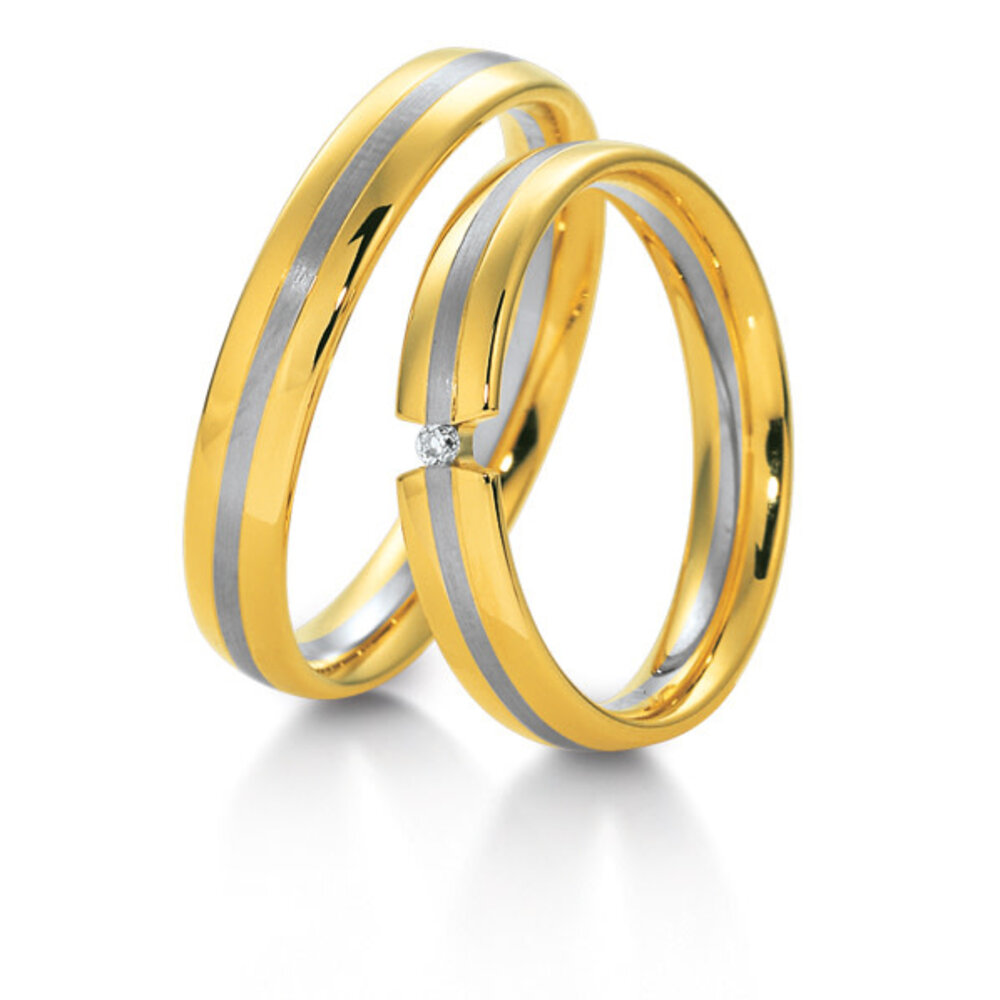 Breuning Breuning Wedding Rings 48040570 & 48040580