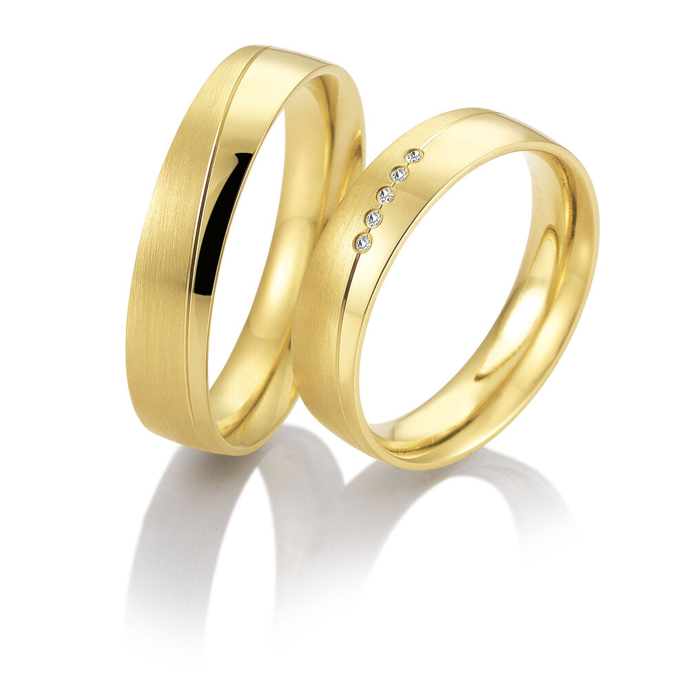 Breuning Breuning Wedding Rings 48057090 & 48057100