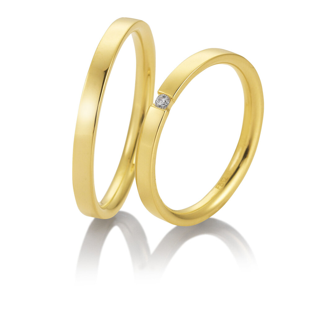 Breuning Breuning Wedding Rings 48057310 & 48057320